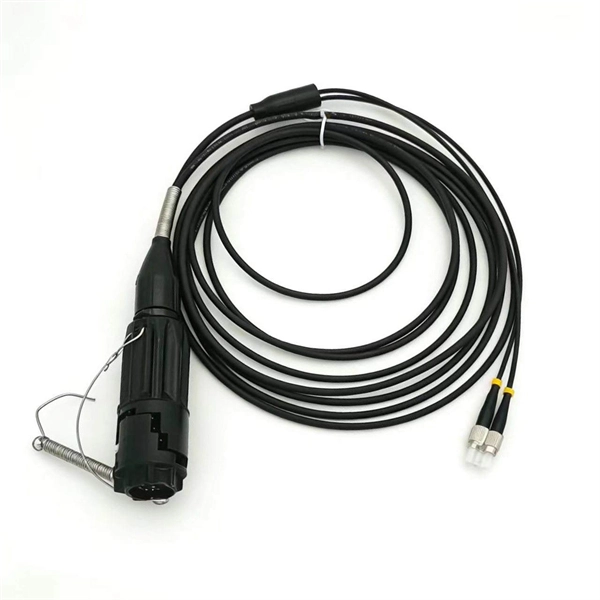 How to splice a 48-core yellow optical cable 