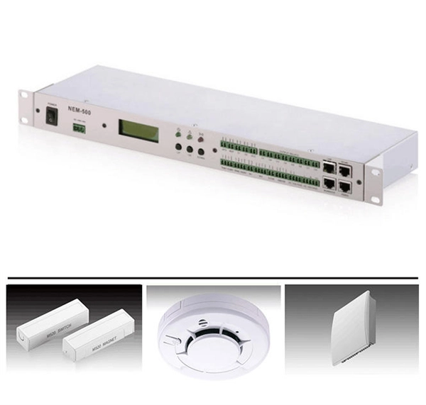 How to connect an active optical fiber switch