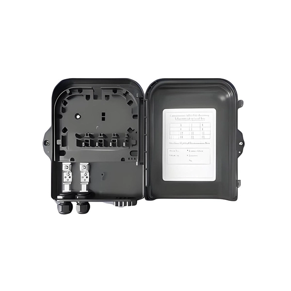 Can a junction box be added to the fiber optic cable entering the station s duct 