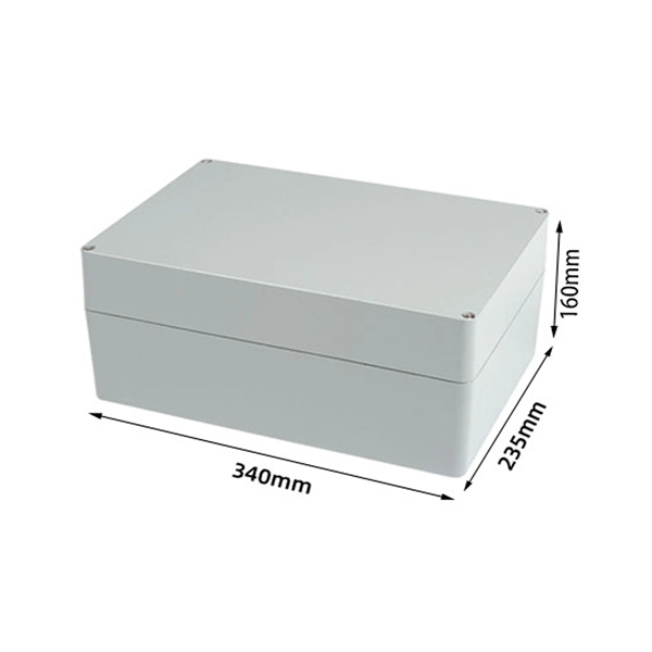 Adjustable guide rail for distribution box