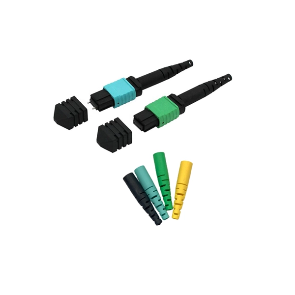 How are cables distributed in a mesh cable tray 