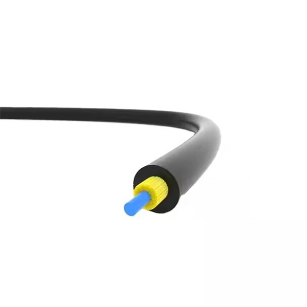 What does it mean to run indoor fiber optic cables through conduits 