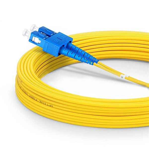 Dedicated fiber optic cable for network monitoring