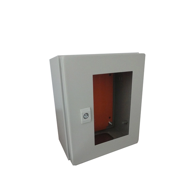 The distribution box consists of several panels 