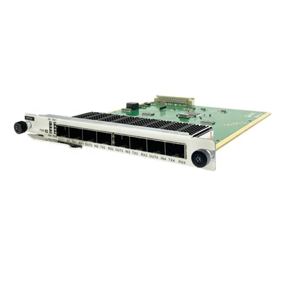 Monitoring fiber optic connection to switch